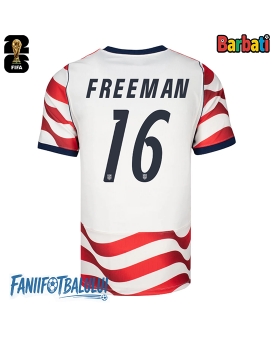 Statele Unite Alex Freeman #16 Tricou Fotbal Replică Mondial 2026 Barbati Acasa